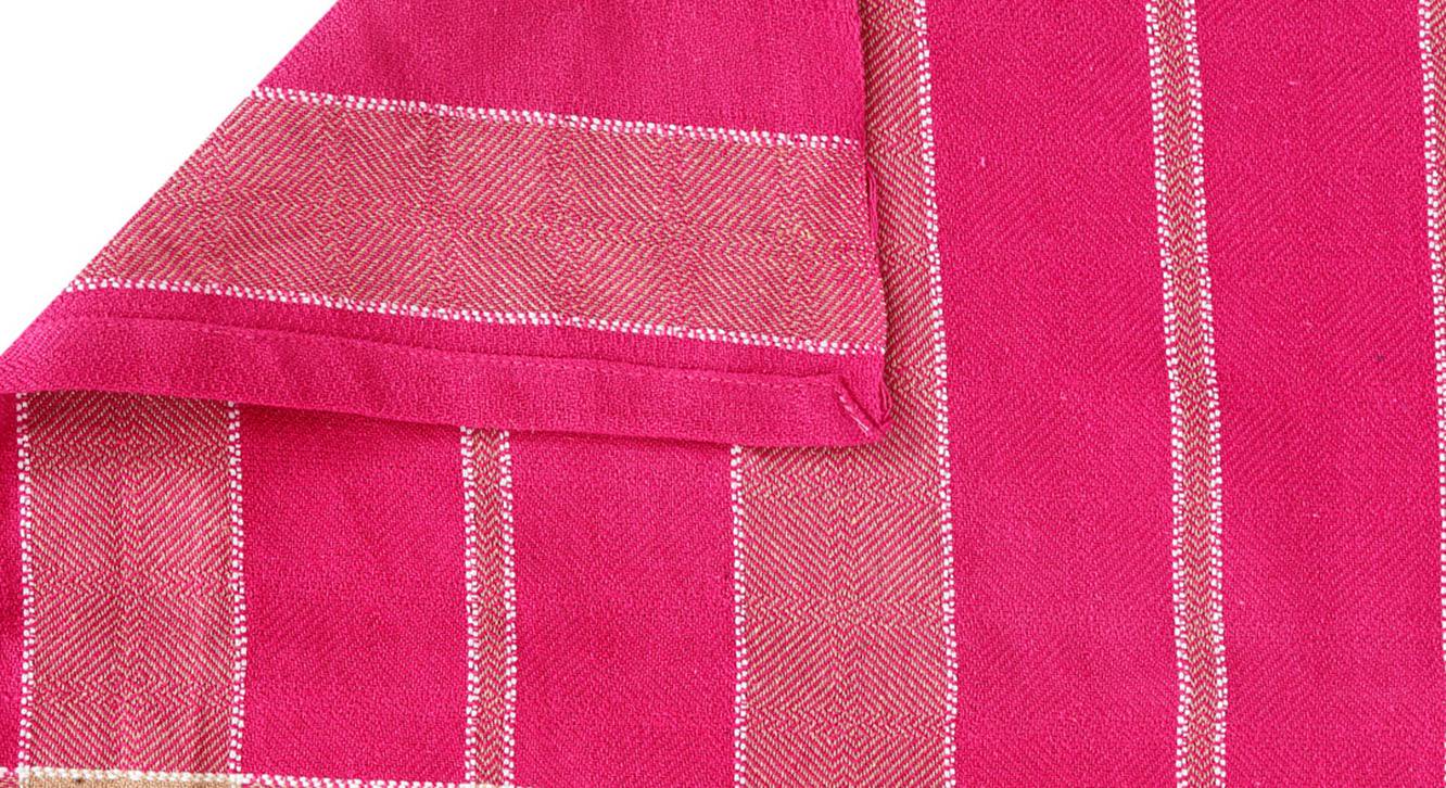 Pink Cotton Table Cover Urban Ladder