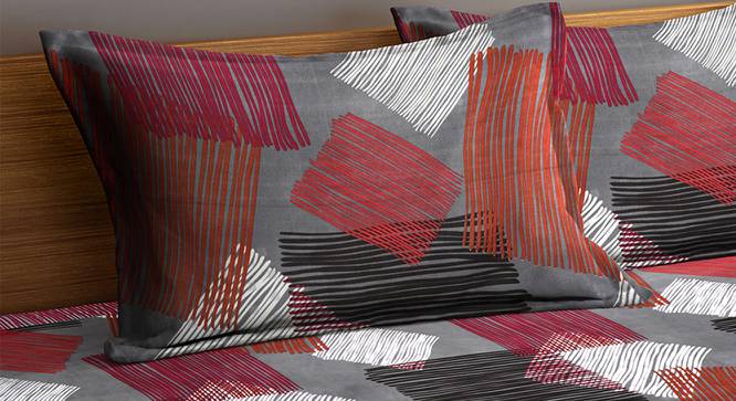 Zana Bedsheet Set (King Size, Multicolor) by Urban Ladder - Cross View Design 1 - 423026