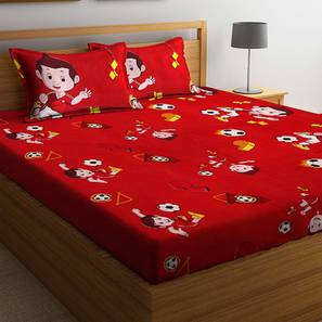 Arrow bedsheet set red lp