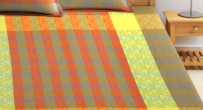 Ninja Bedsheet Set (King Size, Multicolor) by Urban Ladder - Front View Design 1 - 423060