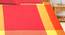 Aylin Bedsheet Set (Orange, King Size) by Urban Ladder - Front View Design 1 - 423191