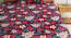 Keltin Bedsheet Set (Red, Single Size) by Urban Ladder - Front View Design 1 - 423195