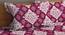 Cianara Bedsheet Set (Pink, King Size) by Urban Ladder - Cross View Design 1 - 423314