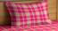 Burnham Bedsheet Set (Pink, Single Size) by Urban Ladder - Cross View Design 1 - 423357