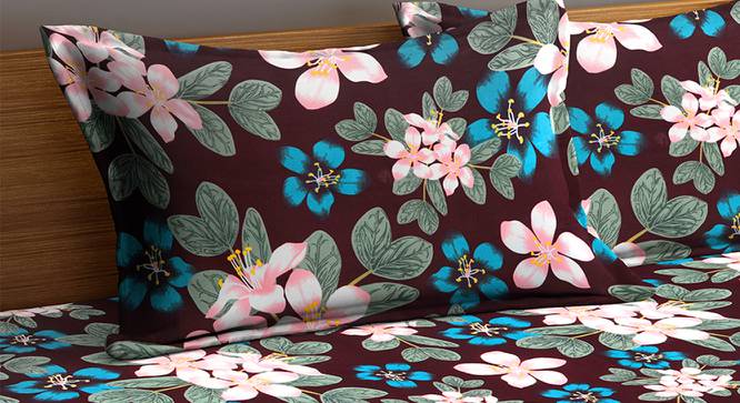 Dhaka Bedsheet Set (King Size, Multicolor) by Urban Ladder - Cross View Design 1 - 423553
