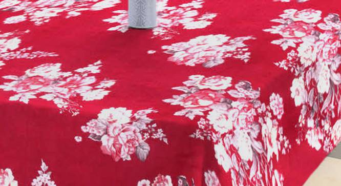 Elaina Table Cover (Red, Free Size) by Urban Ladder - Front View Design 1 - 423591
