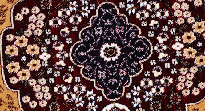 Eliza Carpet (Rectangle Carpet Shape, Maroon, 13 x 18 cm  (5" x 7") Carpet Size) by Urban Ladder - Cross View Design 1 - 423601