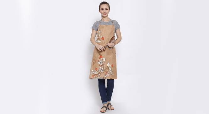 Emily Apron (Beige) by Urban Ladder - Front View Design 1 - 423640