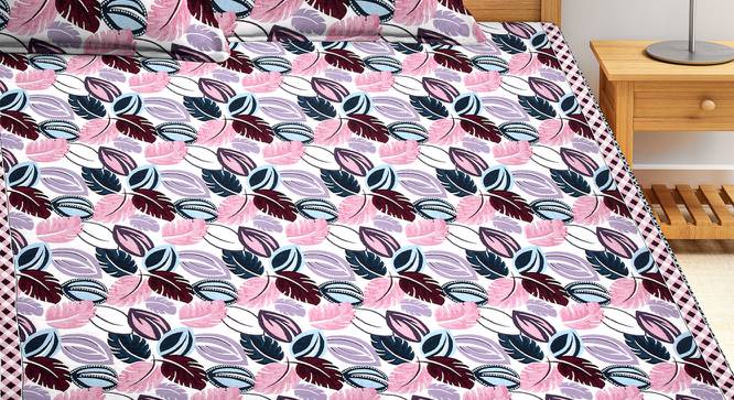 Evelynn Bedsheet Set (King Size, Multicolor) by Urban Ladder - Front View Design 1 - 423688