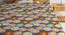 Ezeh Bedsheet Set (Single Size, Multicolor) by Urban Ladder - Front View Design 1 - 423692