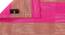 Felicity Bedsheet Set (Pink, King Size) by Urban Ladder - Rear View Design 1 - 423714