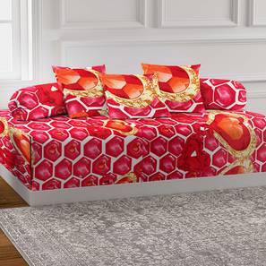 Products At 70 Off Sale Design Genevieve Diwan Set (Red)
