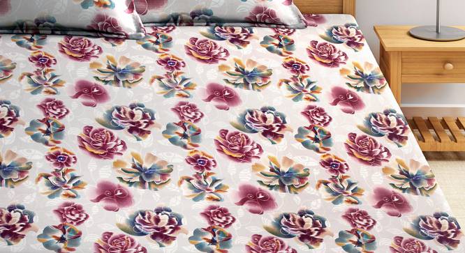 Kimberli Bedsheet Set (King Size, Multicolor) by Urban Ladder - Front View Design 1 - 423866