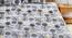 Harrison Bedsheet Set (Grey, King Size) by Urban Ladder - Front View Design 1 - 423868