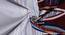 Hershey Bedsheet Set (King Size, Multicolor) by Urban Ladder - Design 1 Side View - 423935