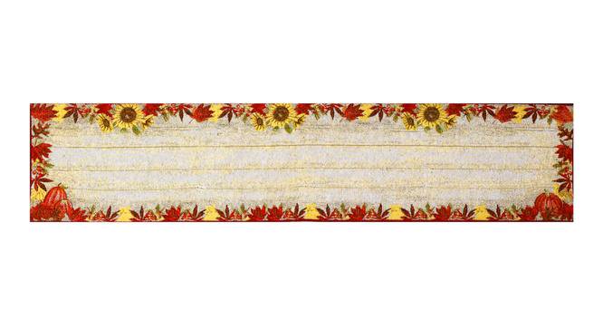 Kiara Table Runner (Red) by Urban Ladder - Front View Design 1 - 424130