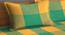 Kenzie Bedsheet Set (Green, King Size) by Urban Ladder - Cross View Design 1 - 424141