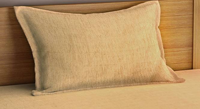 Valentin Bedsheet Set (Coffee, Single Size) by Urban Ladder - Cross View Design 1 - 424185