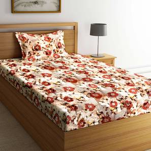 Products At 70 Off Sale Design Kona Bedsheet Set (Single Size, Multicolor)