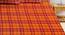 Jazmen Bedsheet Set (Orange, King Size) by Urban Ladder - Front View Design 1 - 424208
