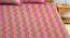 Dekel Bedsheet Set (Pink, King Size) by Urban Ladder - Front View Design 1 - 424209