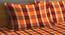 Lexi Bedsheet Set (Orange, King Size) by Urban Ladder - Cross View Design 1 - 424290