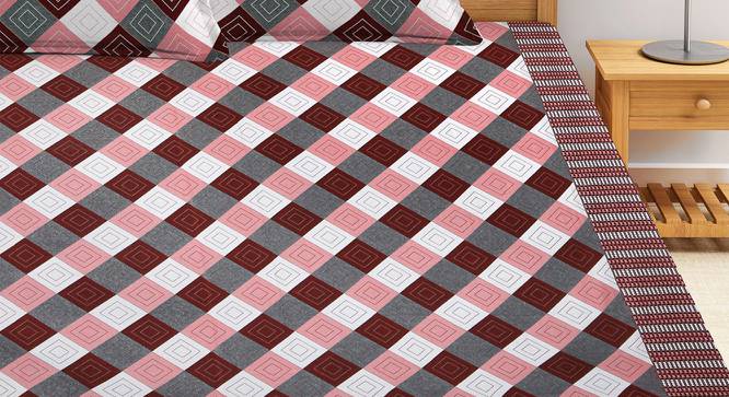 Madilyn Bedsheet Set (King Size, Multicolor) by Urban Ladder - Front View Design 1 - 424418