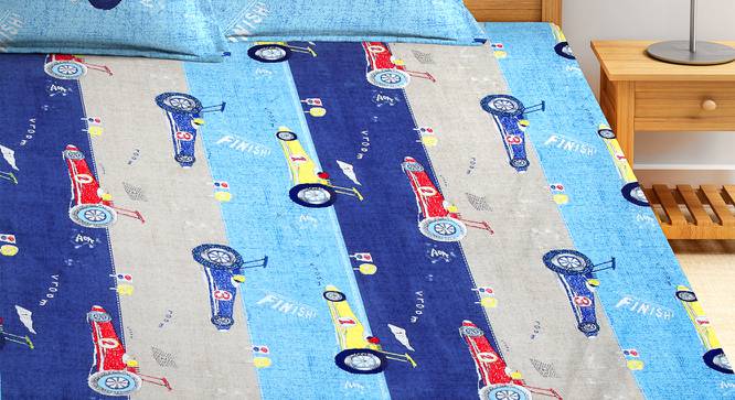 Lyon Bedsheet Set (King Size, Multicolor) by Urban Ladder - Front View Design 1 - 424423