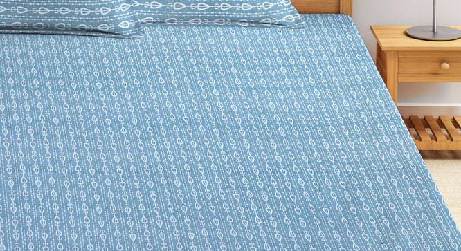 Makenna Bedsheet Set (King Size, Multicolor) by Urban Ladder - Front View Design 1 - 424457