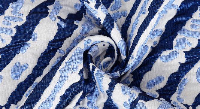 Makayla Bedsheet Set (Blue, King Size) by Urban Ladder - Design 1 Side View - 424472