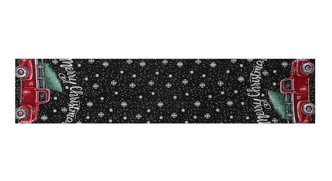 Mariah Table Runner (Black) by Urban Ladder - Front View Design 1 - 424497