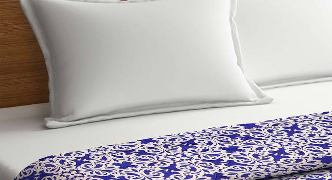 Mary Comforter (Blue) by Urban Ladder - Cross View Design 1 - 424503