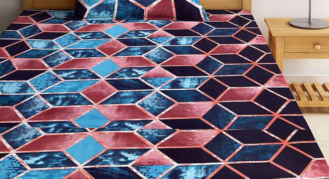 Milo Bedsheet Set (Single Size, Multicolor) by Urban Ladder - Front View Design 1 - 424583