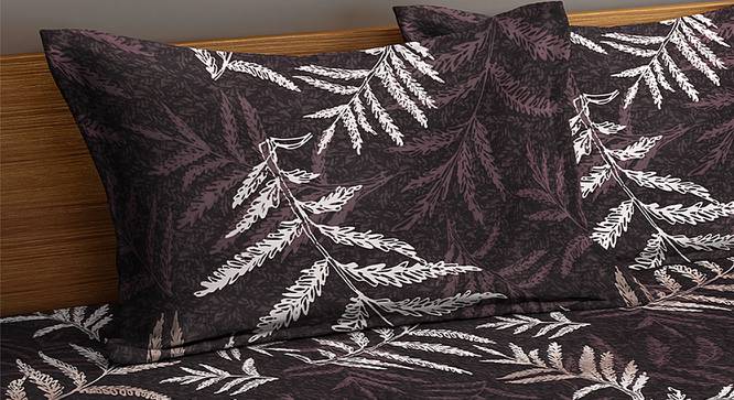Mittens Bedsheet Set (Brown, King Size) by Urban Ladder - Cross View Design 1 - 424590