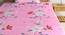 Lorrin Bedsheet Set (Pink, Single Size) by Urban Ladder - Front View Design 1 - 424748