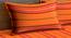 Osaka Bedsheet Set (Orange, King Size) by Urban Ladder - Cross View Design 1 - 424753