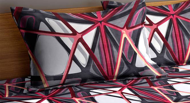 Bartode Bedsheet Set (King Size, Multicolor) by Urban Ladder - Cross View Design 1 - 424936