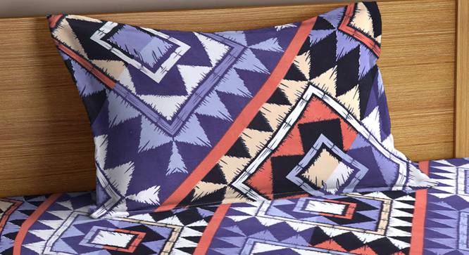 Rowan Bedsheet Set (Single Size, Multicolor) by Urban Ladder - Cross View Design 1 - 424944