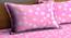 Norris Bedsheet Set (Pink, King Size) by Urban Ladder - Cross View Design 1 - 425074