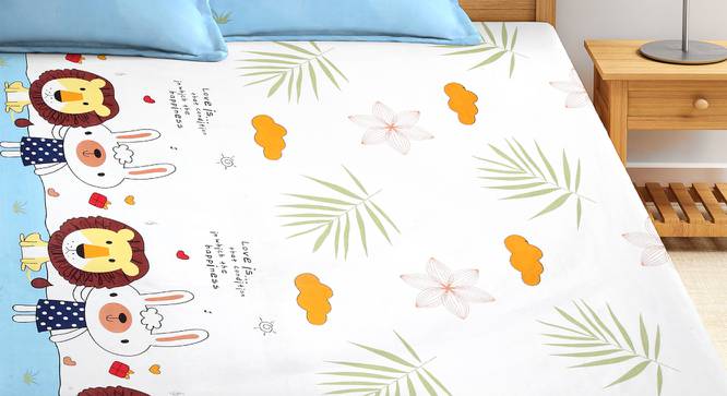 Uma Bedsheet Set (King Size, Multicolor) by Urban Ladder - Front View Design 1 - 425188