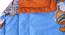 Ximena Bedding Set (Blue, King Size) by Urban Ladder - Rear View Design 1 - 425332