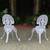 Amira outdoor chair set of 2 white lp