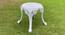 Amira Outdoor Stool (White) by Urban Ladder - Design 1 Full View - 425369