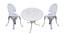 Amira Balcony Set (White, smooth Finish, 4 Chairs Set) by Urban Ladder - Design 1 Full View - 425371