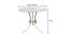 Amira Balcony Set (White, smooth Finish, 4 Chairs Set) by Urban Ladder - Image 1 Design 1 - 425386