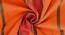 Bordeaux Bedsheet Set (Orange, Single Size) by Urban Ladder - Design 1 Side View - 425563
