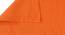 Bordeaux Bedsheet Set (Orange, Single Size) by Urban Ladder - Rear View Design 1 - 425571