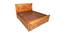 Brianna Storage Bed (King Bed Size, Walnut) by Urban Ladder - Cross View Design 1 - 425706