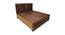Axel Storage Bed (King Bed Size, Walnut) by Urban Ladder - Cross View Design 1 - 425708