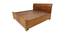 Barnett Storage Bed (King Bed Size, Walnut) by Urban Ladder - Design 1 Side View - 425723